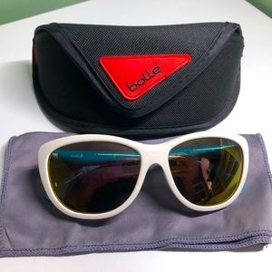 Bolle White Sunglasses